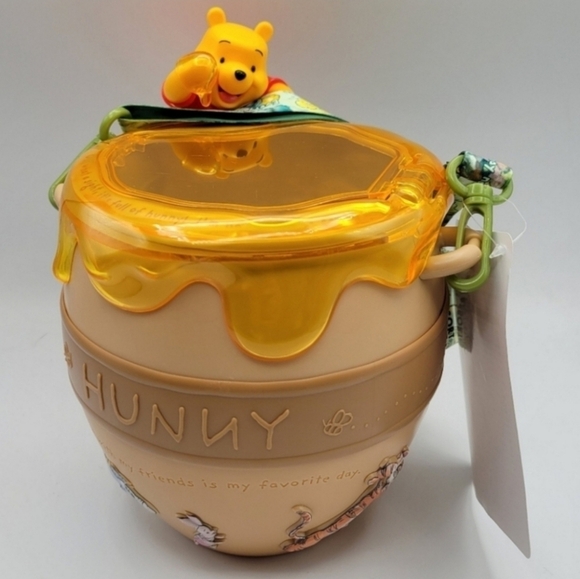 Disney TDR Winnie the Pooh & Honey Pot Popcorn Bucket - Picture 1 of 12